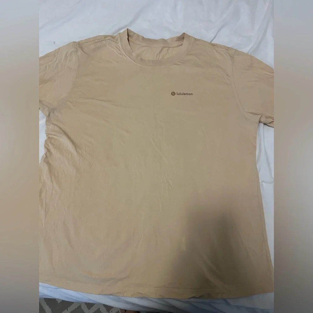 2 Flawed Lululemon T-Shirts Love Shirt All Yours Shirt Logo Green Yellow